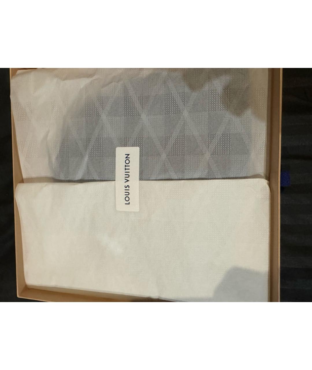 LOUIS VUITTON Синяя шерстяная шапка, фото 6