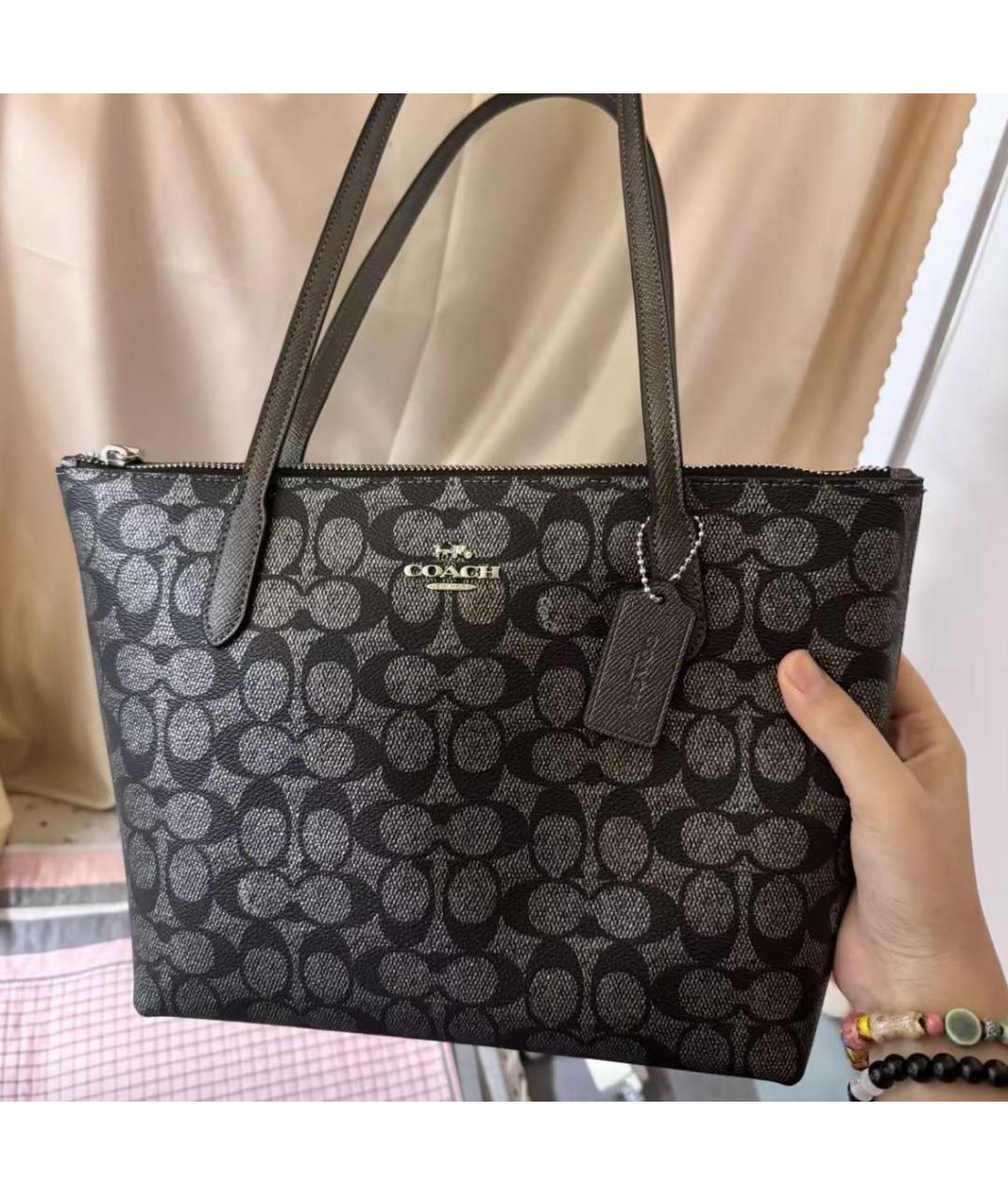 COACH Кожаная сумка тоут, фото 3