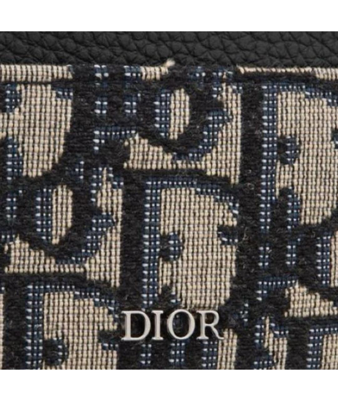 CHRISTIAN DIOR Темно-синий кардхолдер, фото 5