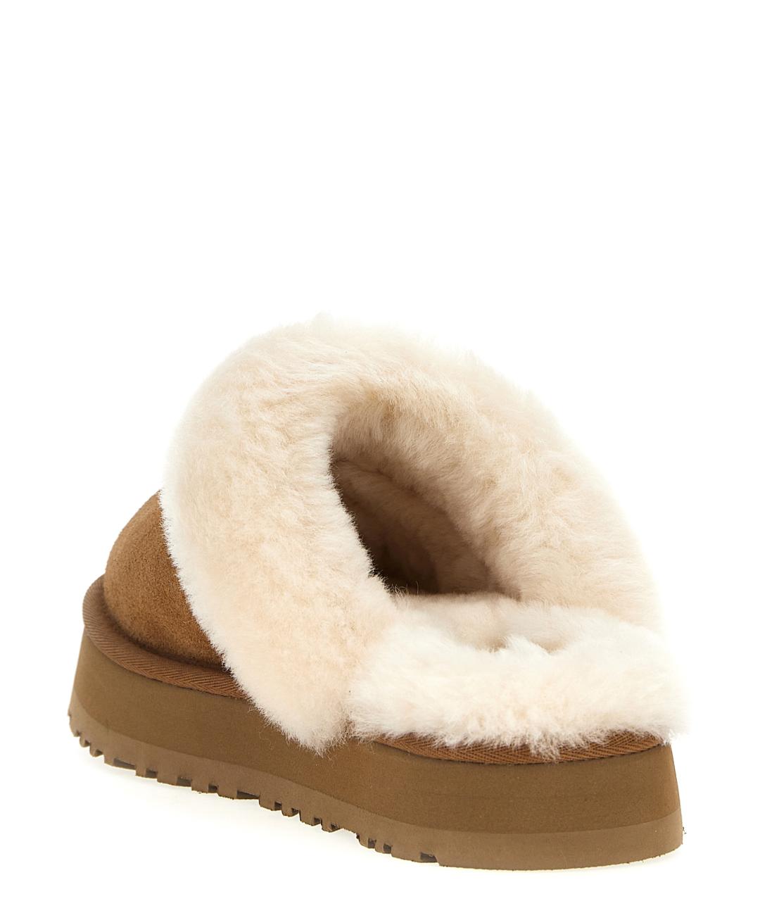 UGG AUSTRALIA Коричневые замшевые сабо, фото 2