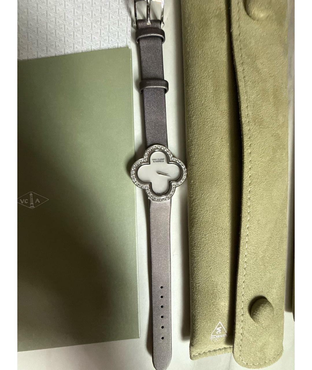 VAN CLEEF & ARPELS Белые часы из белого золота, фото 6