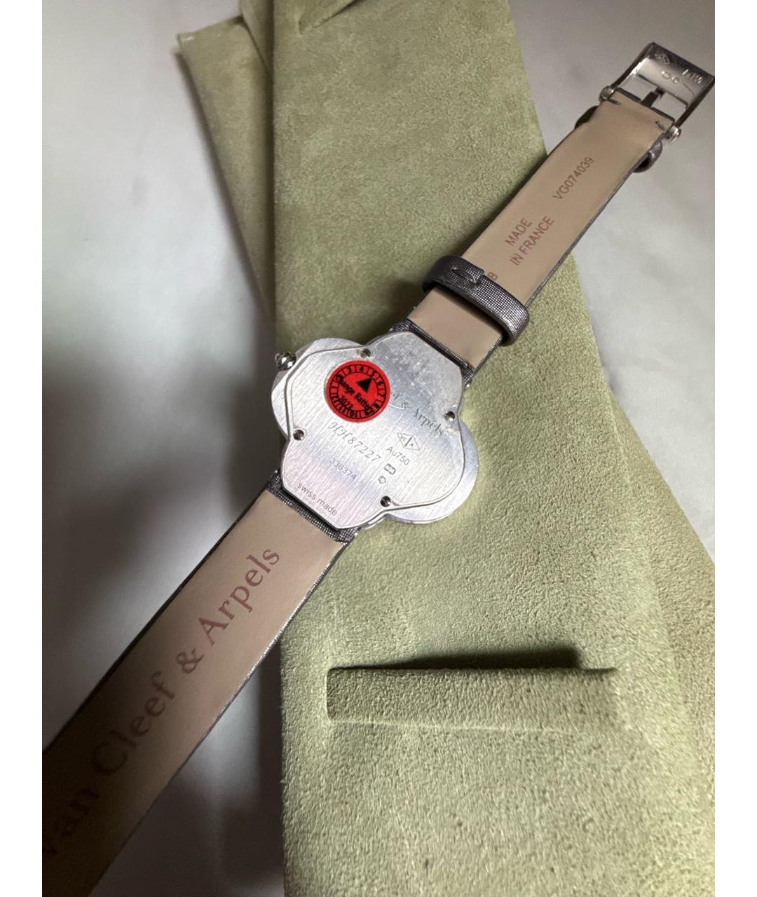 VAN CLEEF & ARPELS Белые часы из белого золота, фото 2