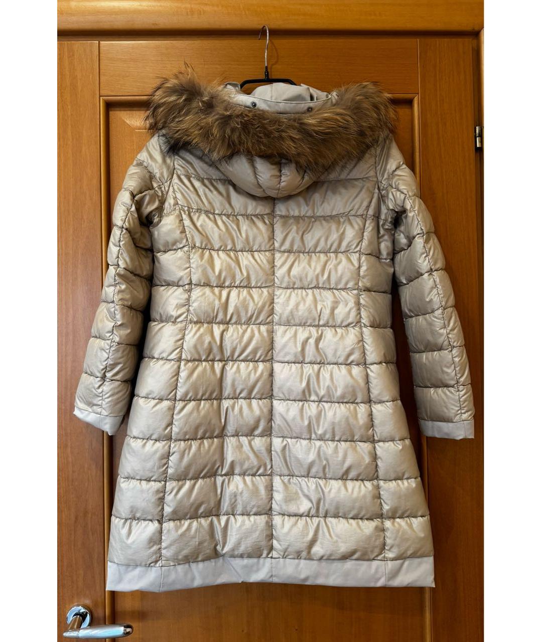 WEEKEND MAX MARA Бежевый пуховик, фото 2