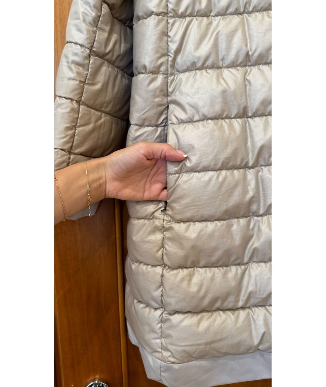 WEEKEND MAX MARA Бежевый пуховик, фото 6