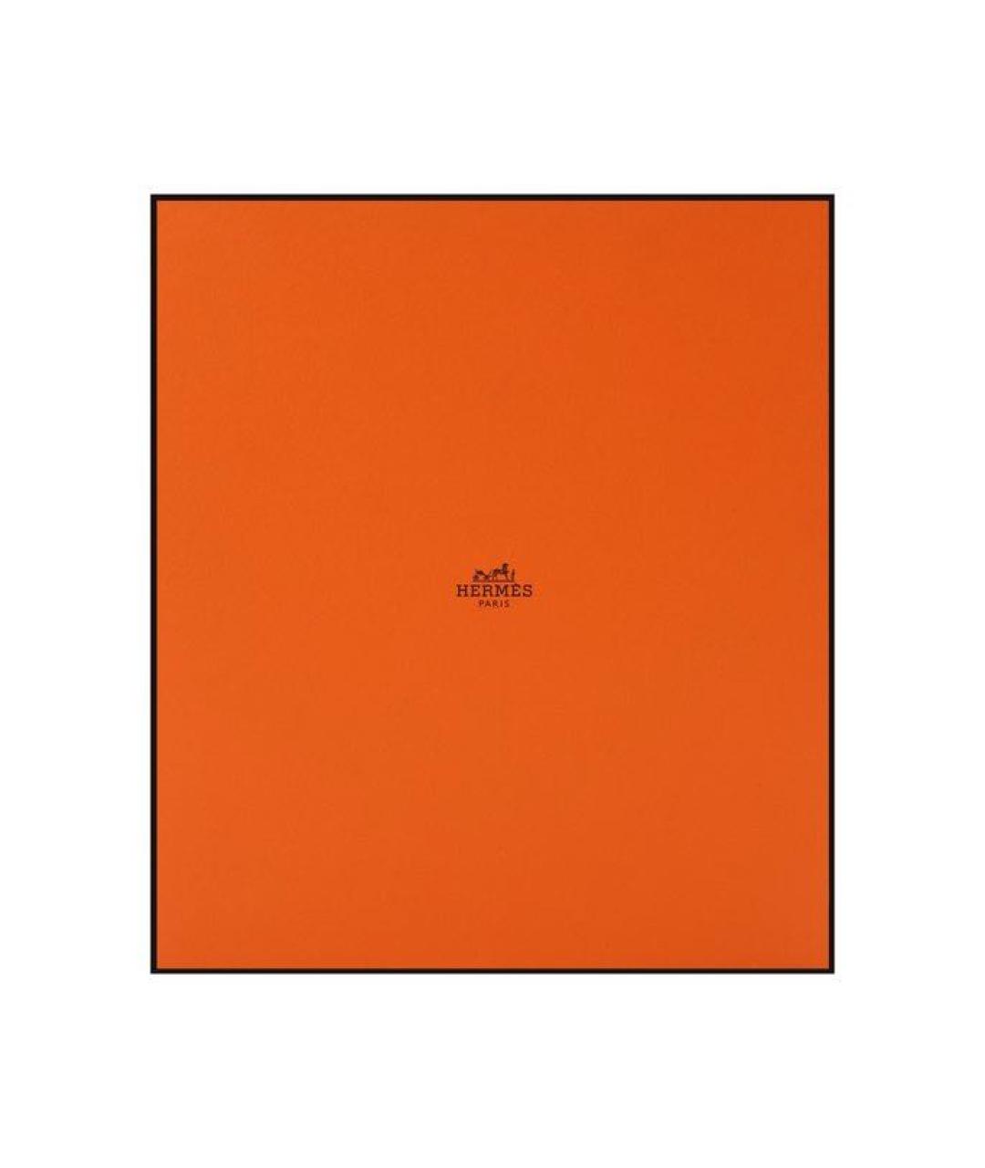 HERMES Коричневая кожаная сумка тоут, фото 8