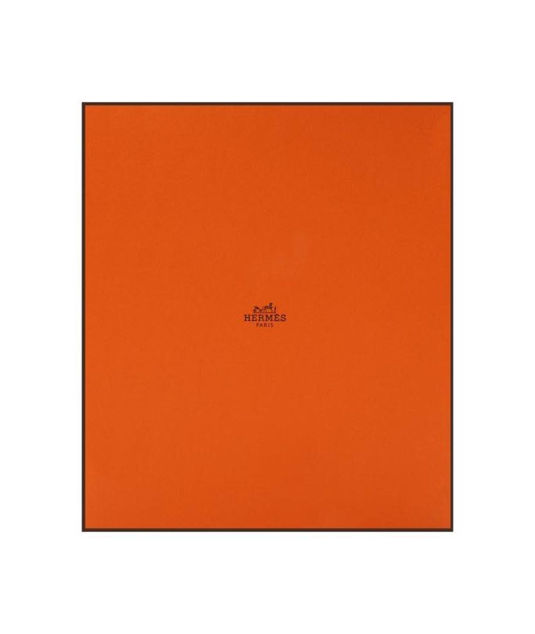 HERMES Бордовая кожаная сумка тоут, фото 8