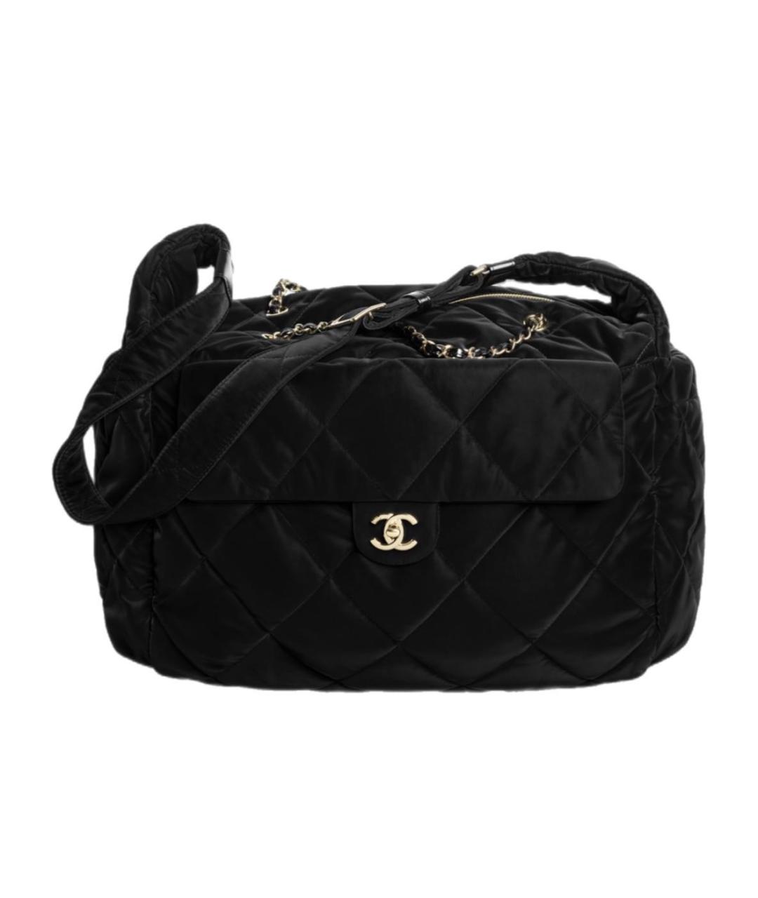 CHANEL Черная сумка тоут, фото 1