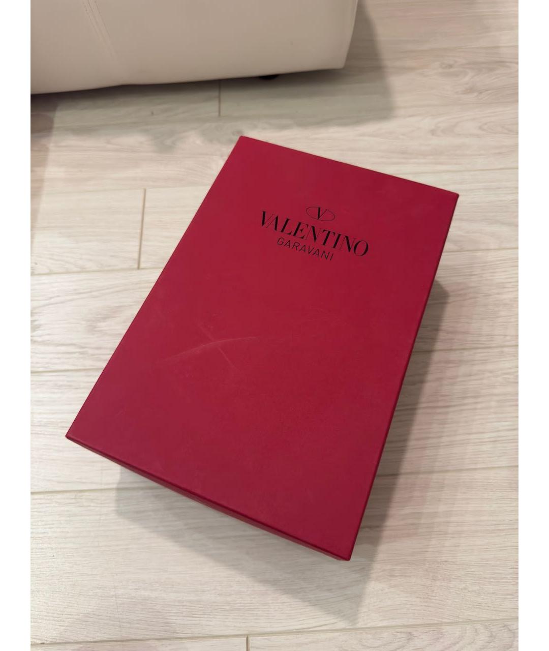 VALENTINO Белые кожаные кеды, фото 5