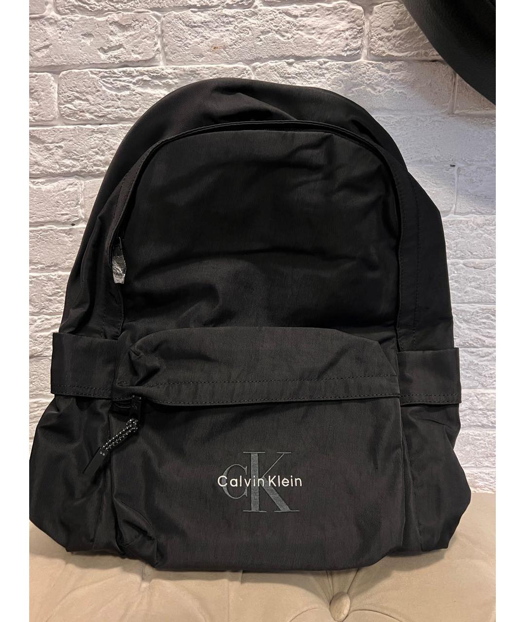 CALVIN KLEIN Черный рюкзак, фото 2
