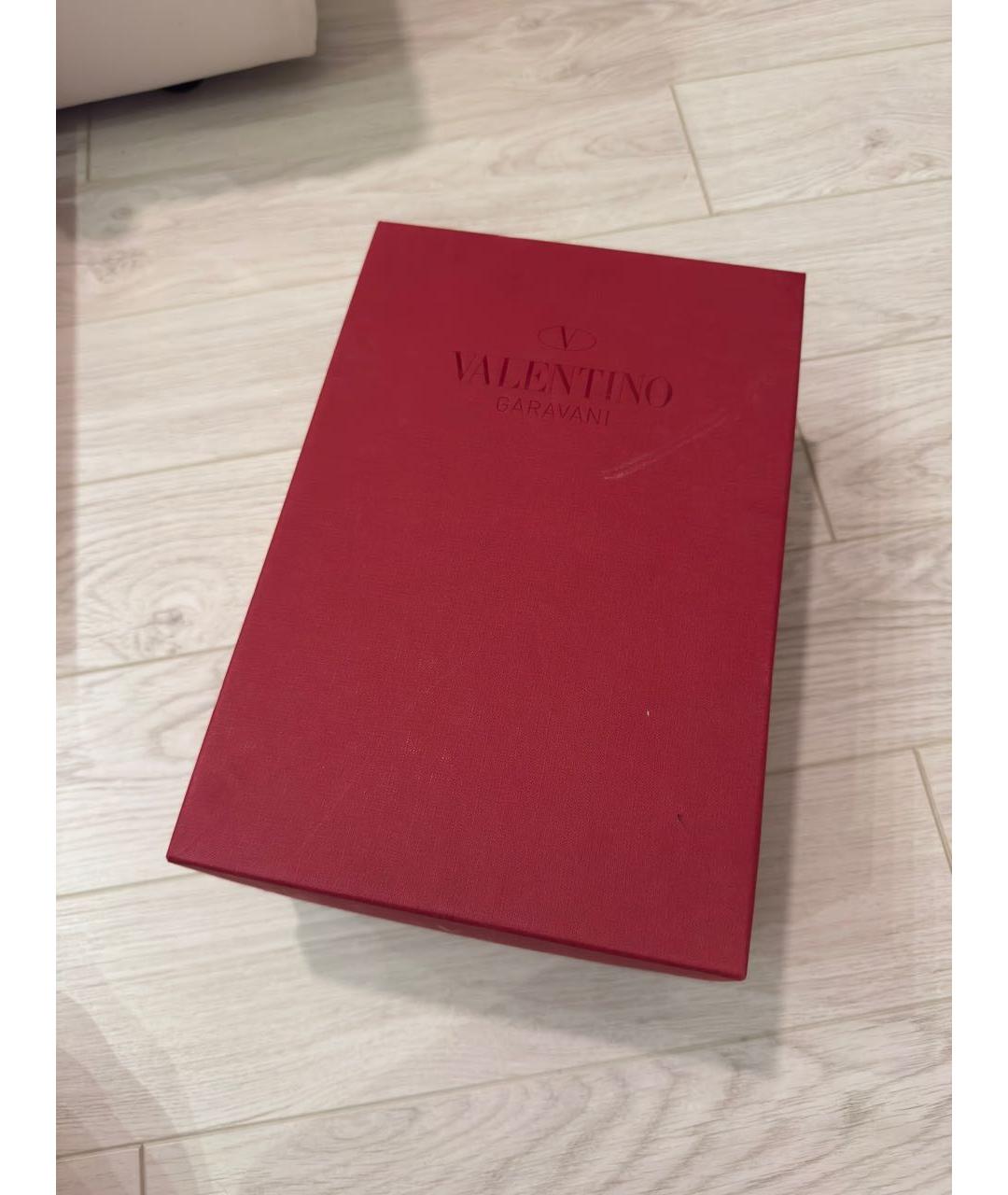 VALENTINO Белые кожаные кеды, фото 5
