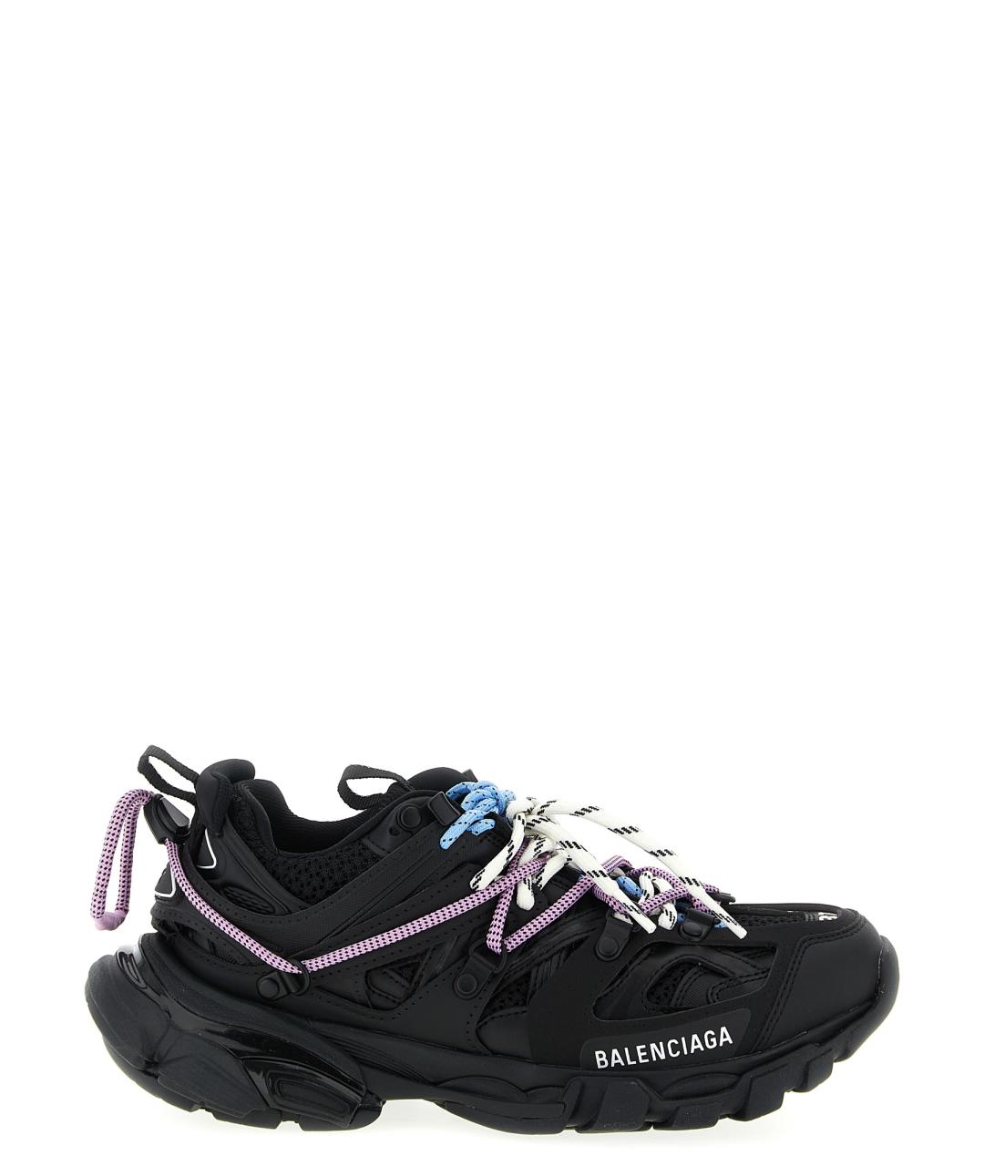 BALENCIAGA Черные синтетические кроссовки, фото 1