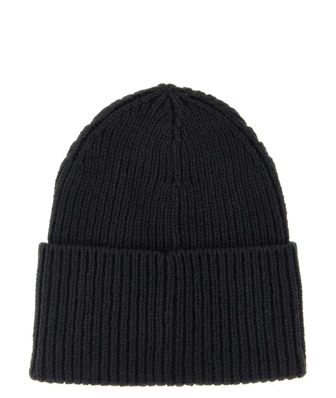 SACAI Черная шерстяная шапка, фото 2