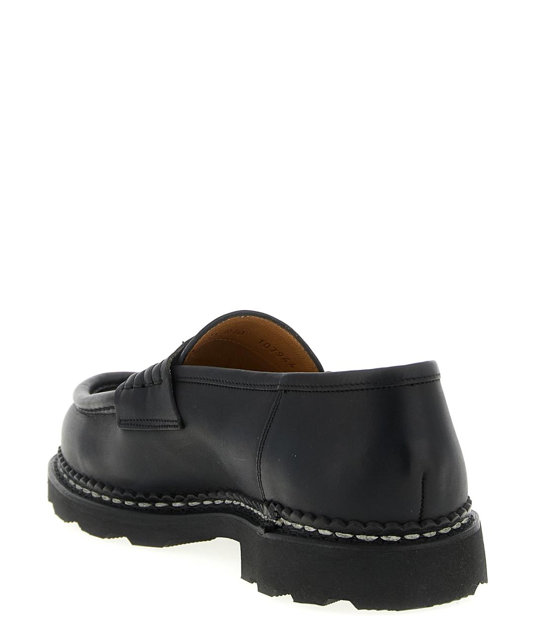 PARABOOT Черные кожаные лоферы, фото 3