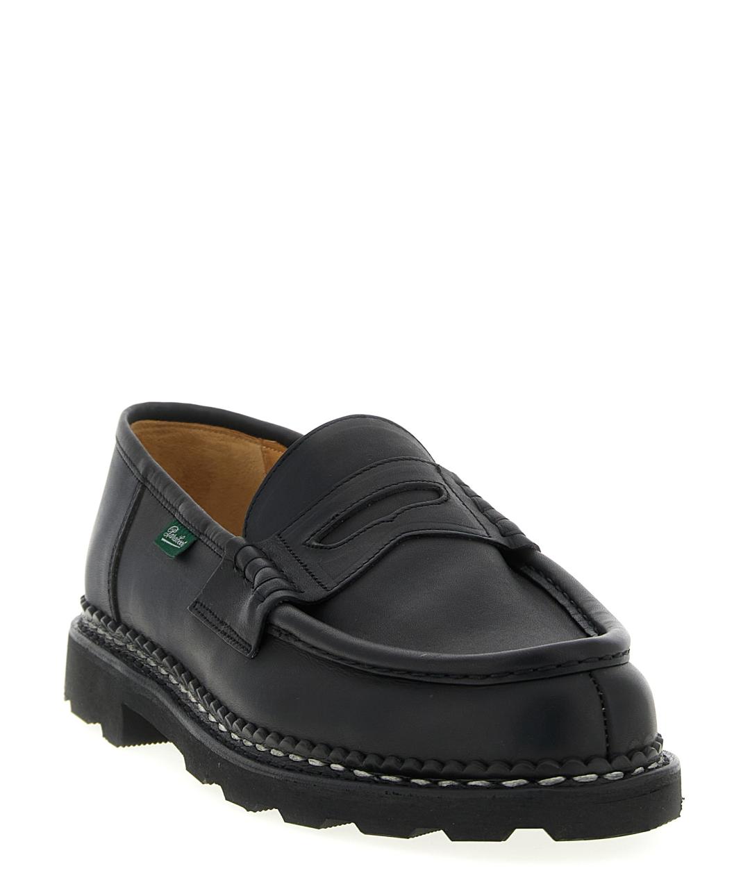 PARABOOT Черные кожаные лоферы, фото 2