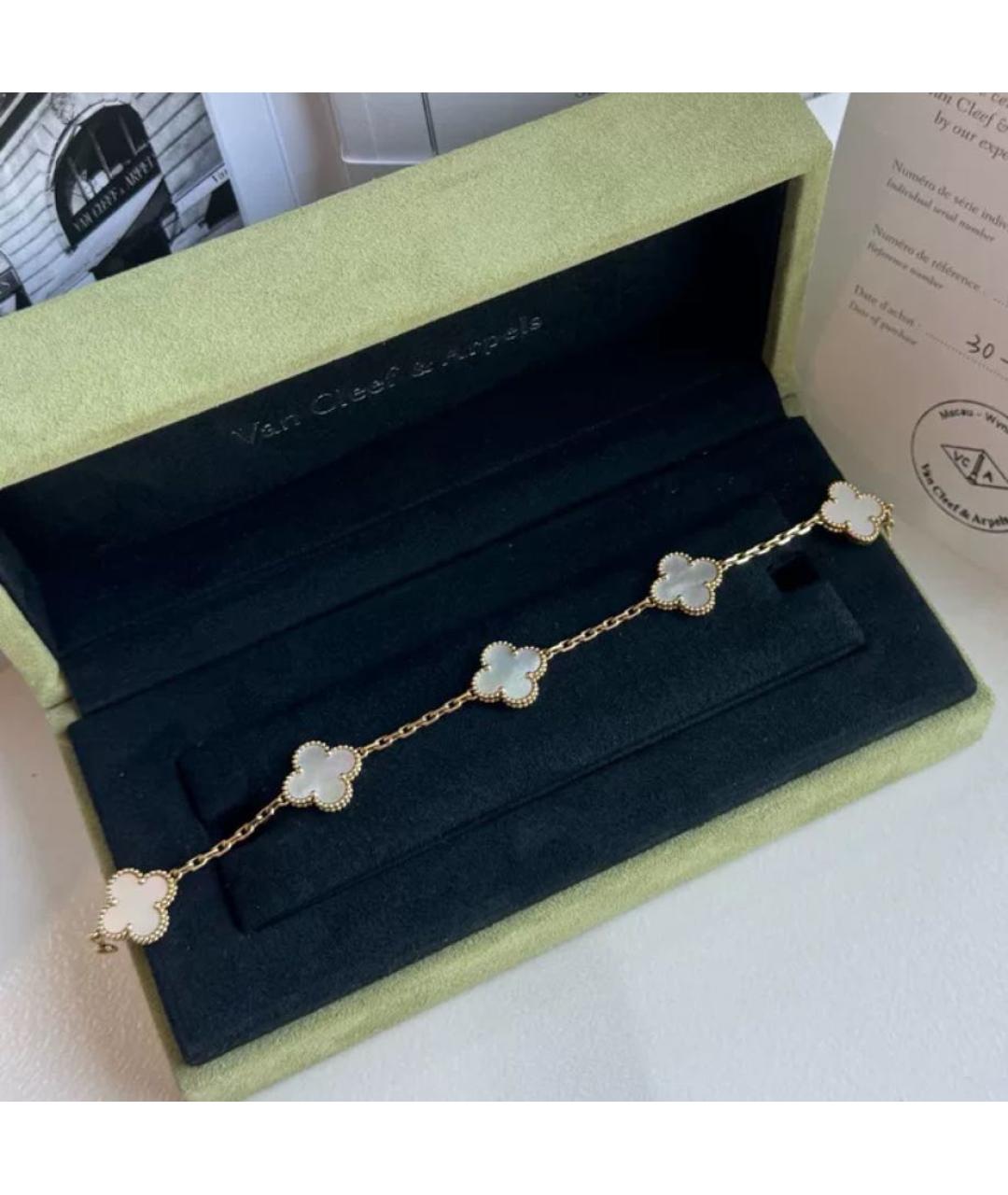 VAN CLEEF & ARPELS Золотой браслет, фото 2