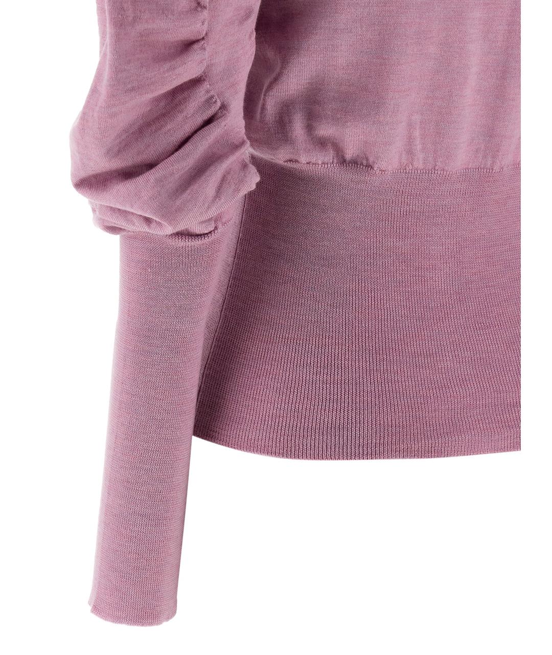 VIVIENNE WESTWOOD Розовый шерстяной кардиган, фото 3