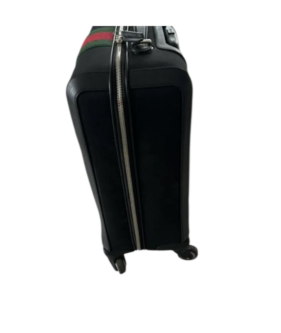 GUCCI Черный чемодан, фото 5
