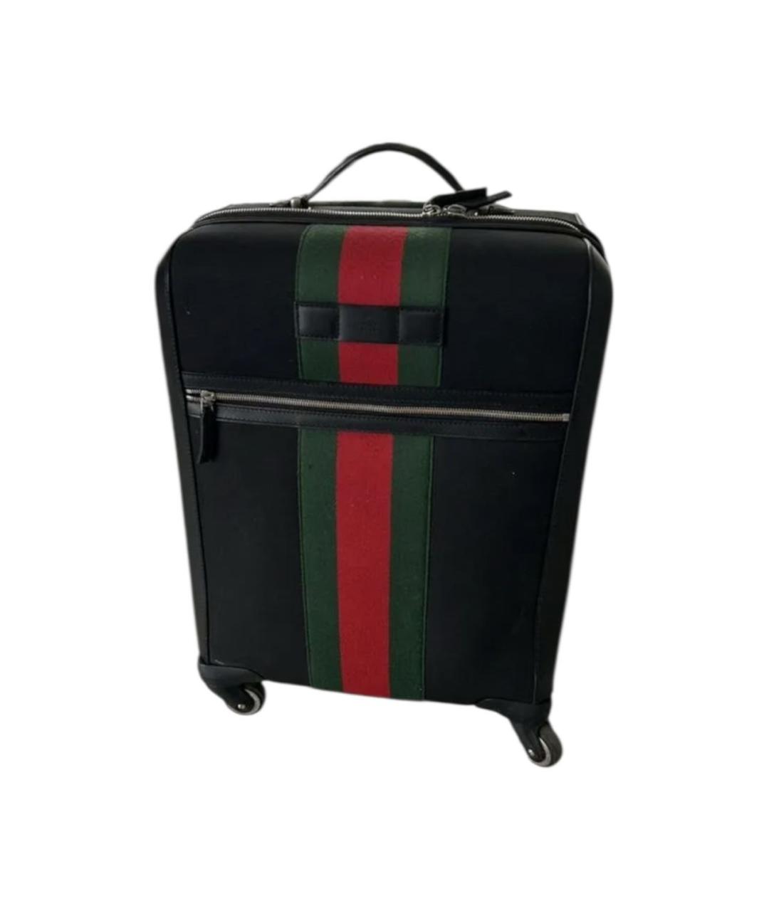 GUCCI Черный чемодан, фото 4