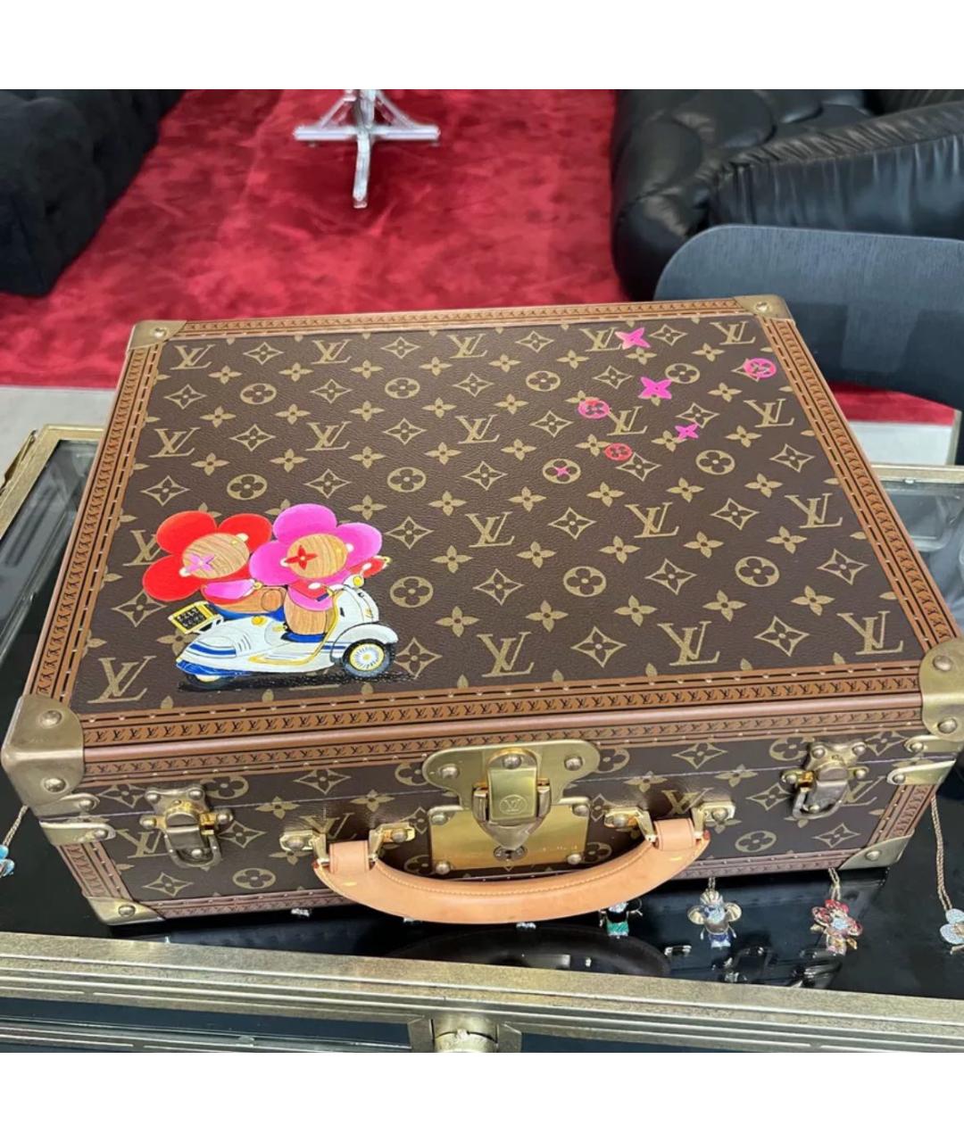 LOUIS VUITTON Мульти кожаный чемодан, фото 6