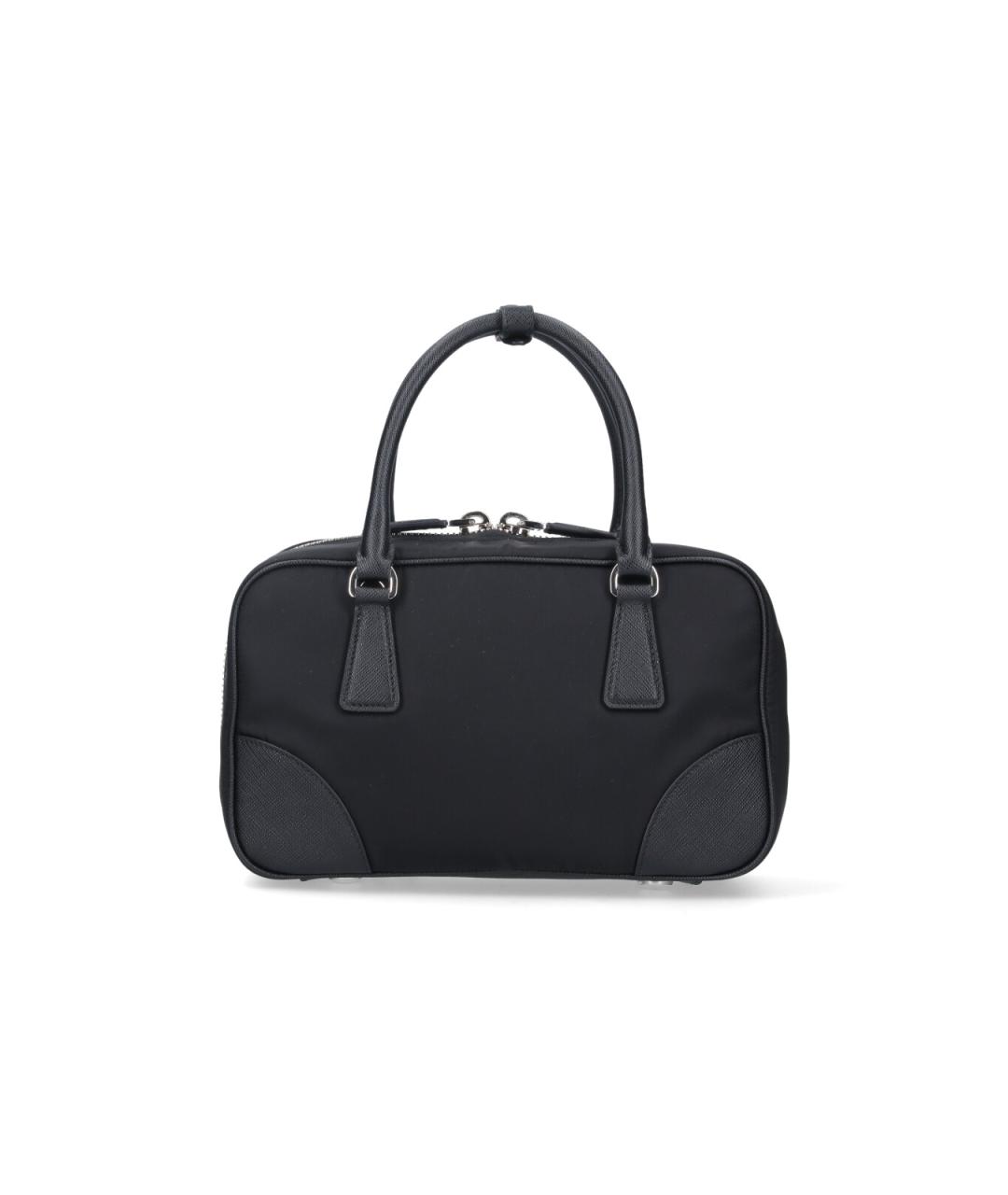 PRADA Черная синтетическая сумка тоут, фото 3