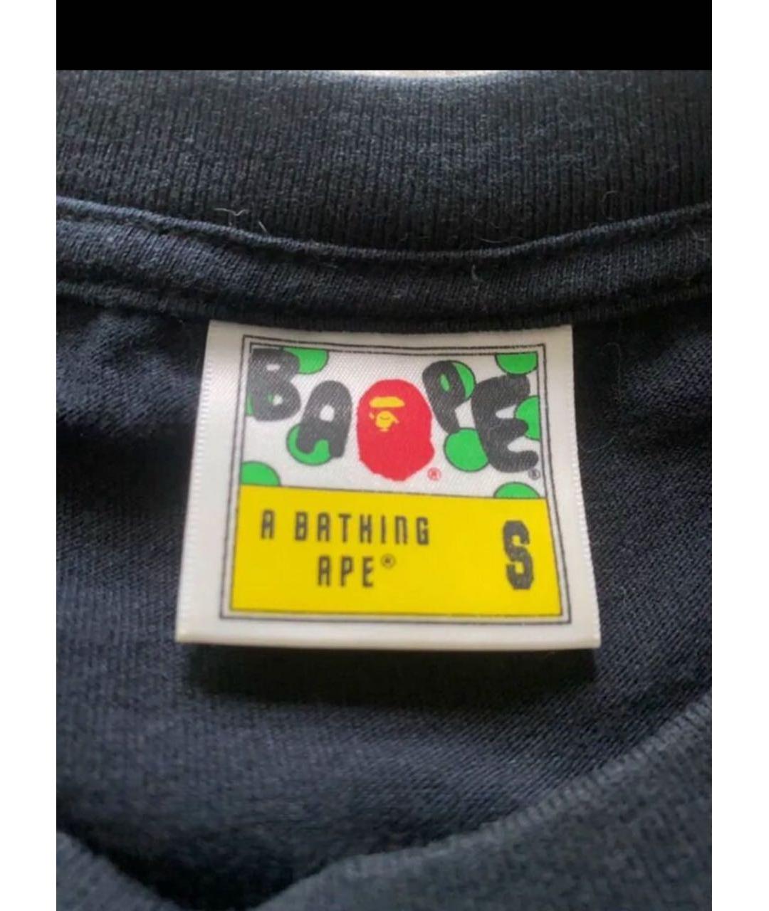 BAPE Черная футболка, фото 3