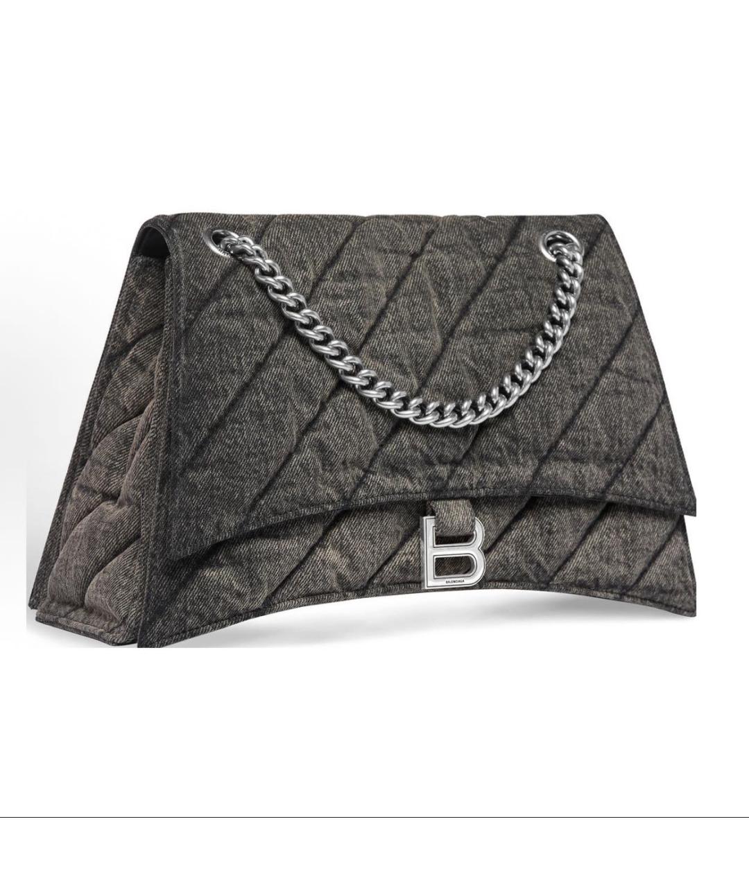 BALENCIAGA Серая сумка с короткими ручками, фото 3
