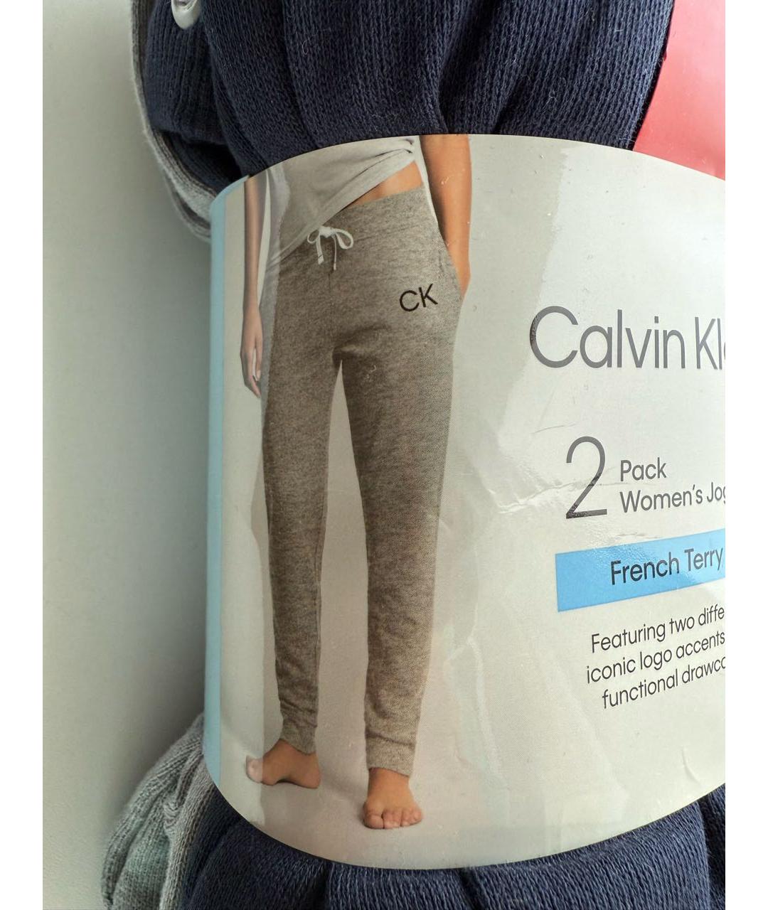 CALVIN KLEIN Мульти хлопко-эластановые спортивные брюки и шорты, фото 2