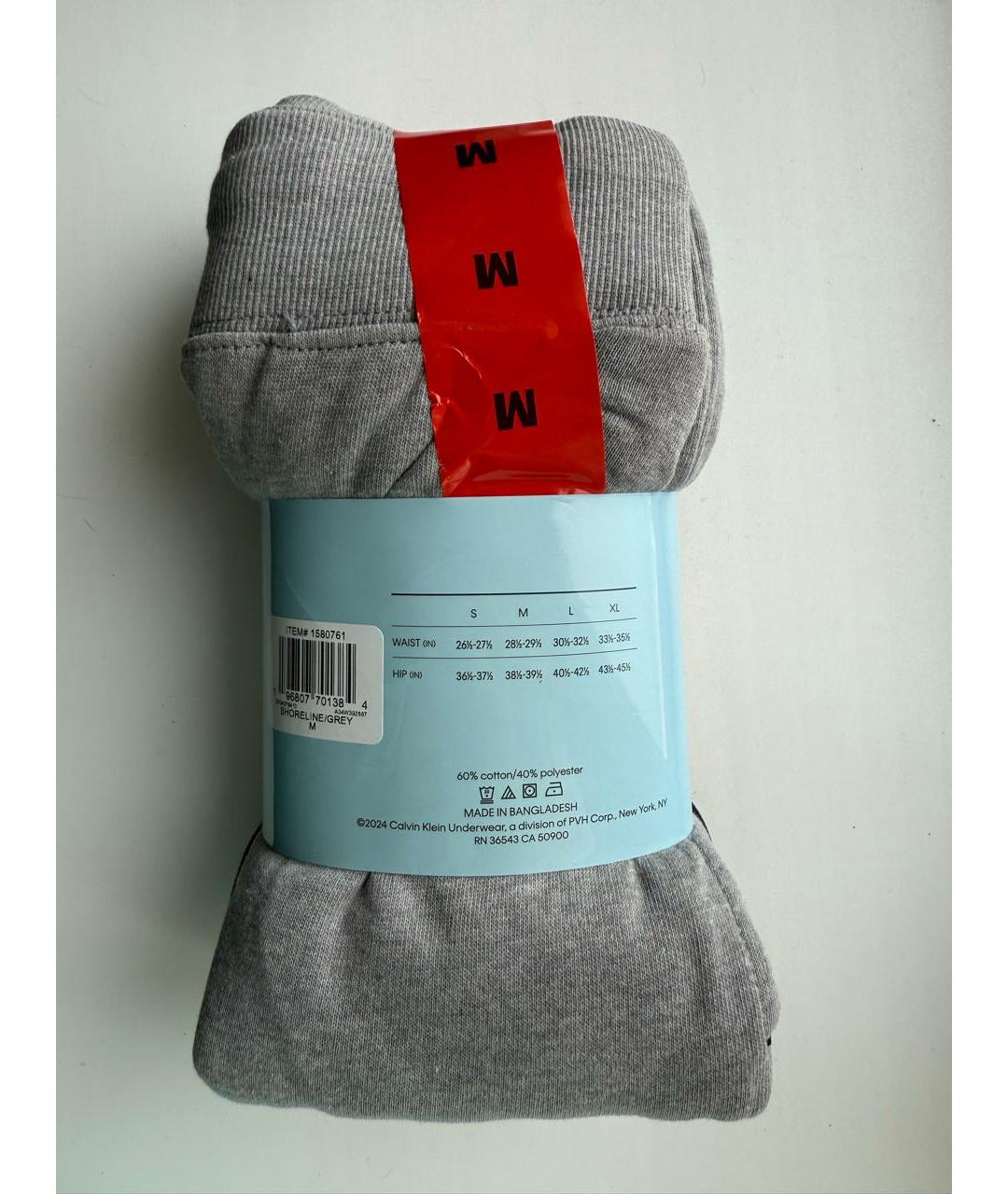 CALVIN KLEIN Мульти хлопко-эластановые спортивные брюки и шорты, фото 3