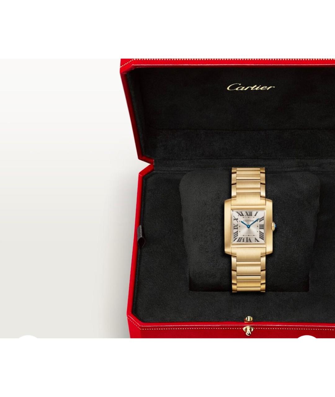 CARTIER Золотые часы из желтого золота, фото 4