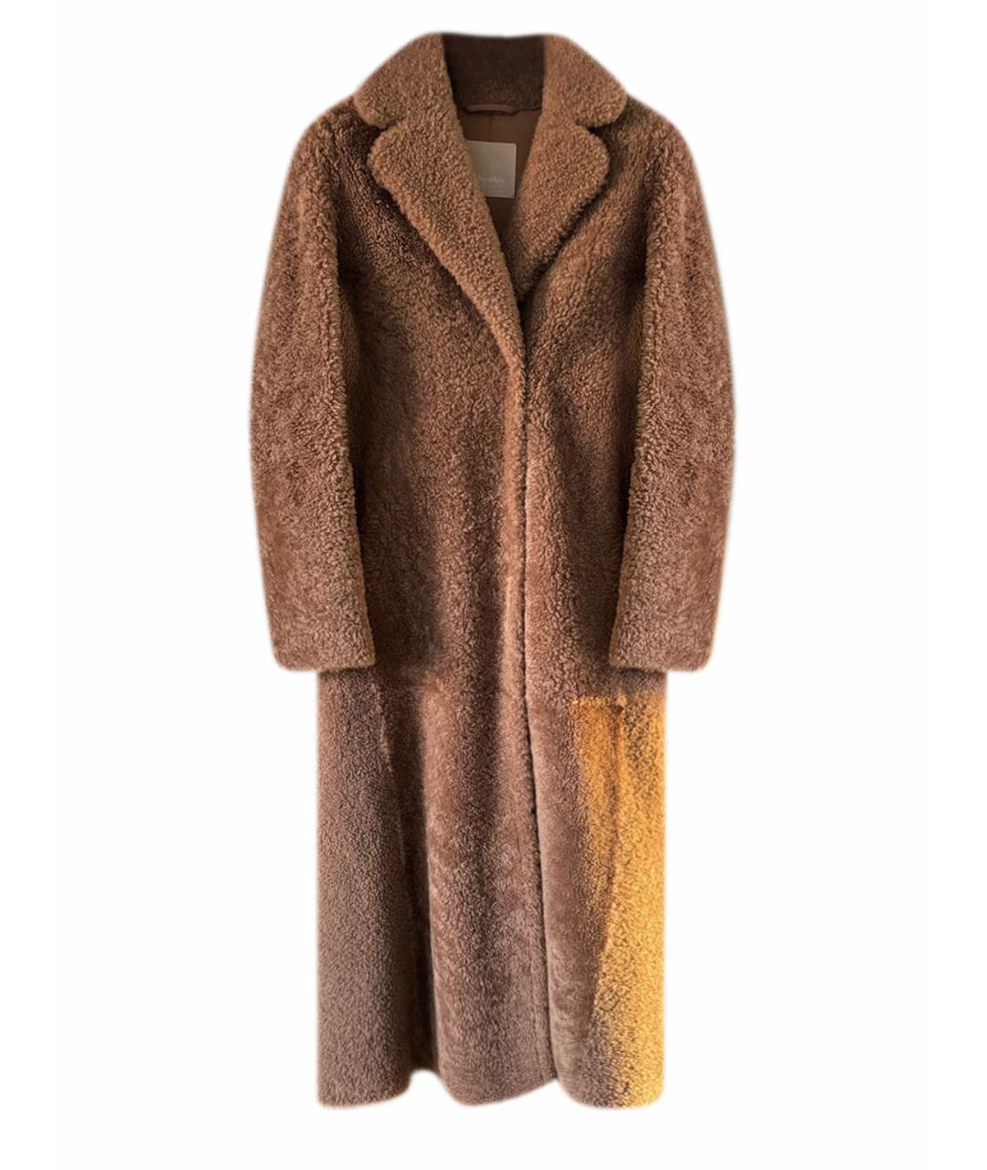 'S MAX MARA Коричневая дубленка, фото 1