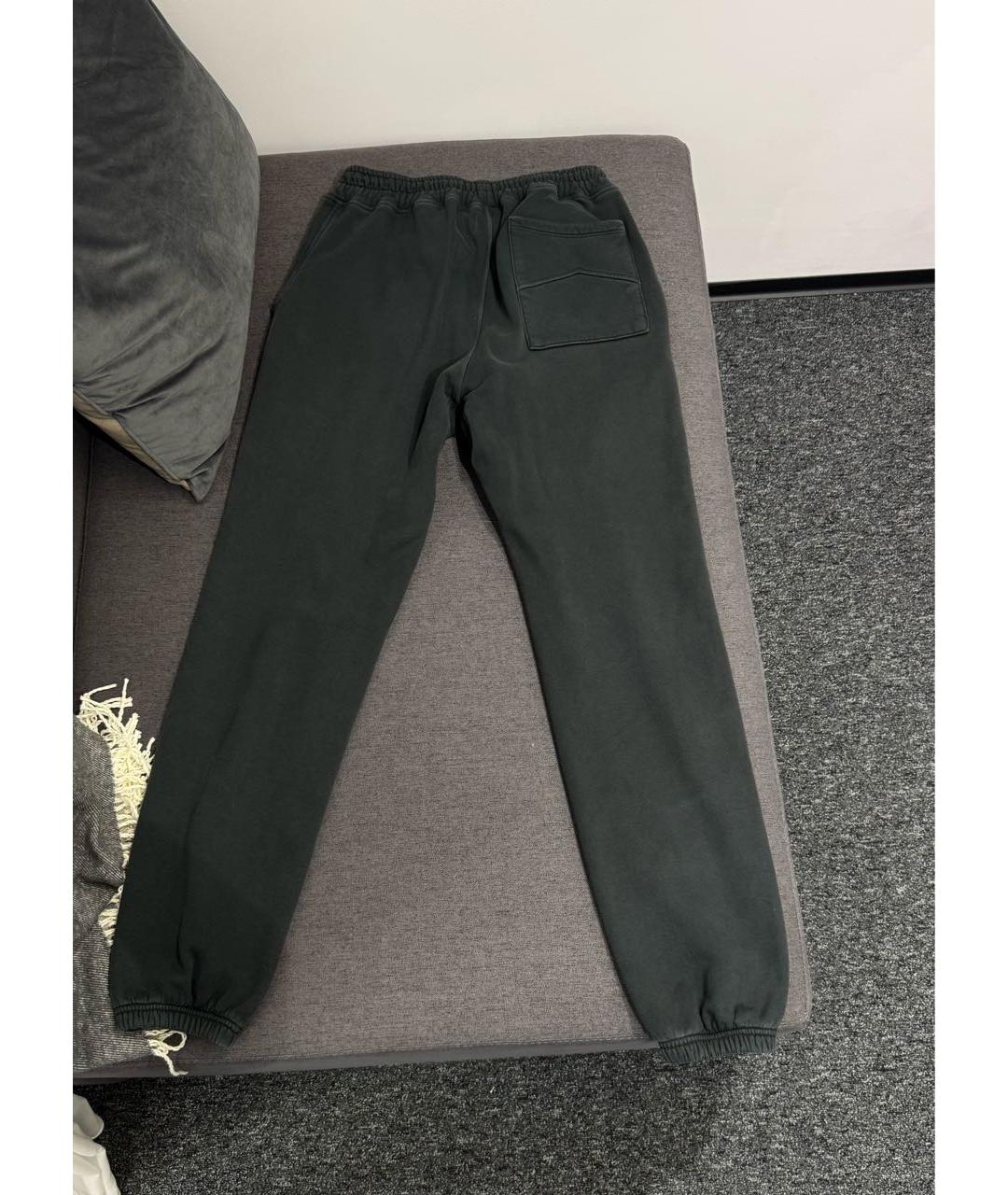RHUDE Серый хлопковый спортивный костюм, фото 2