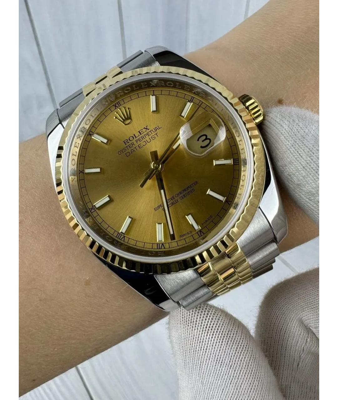 ROLEX Золотые часы из желтого золота, фото 2