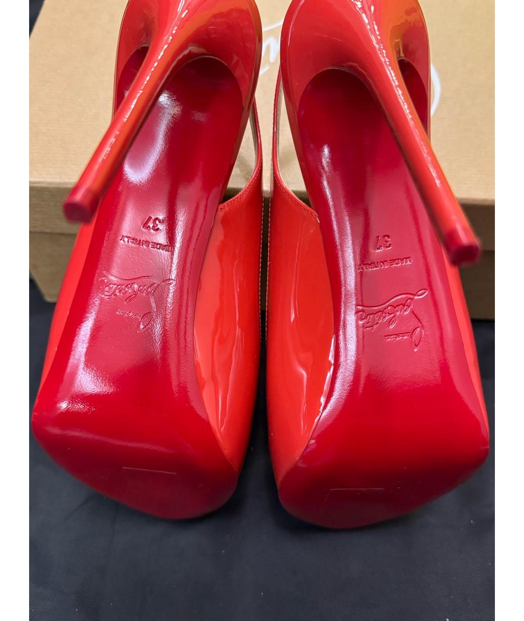 CHRISTIAN LOUBOUTIN Красные туфли, фото 3