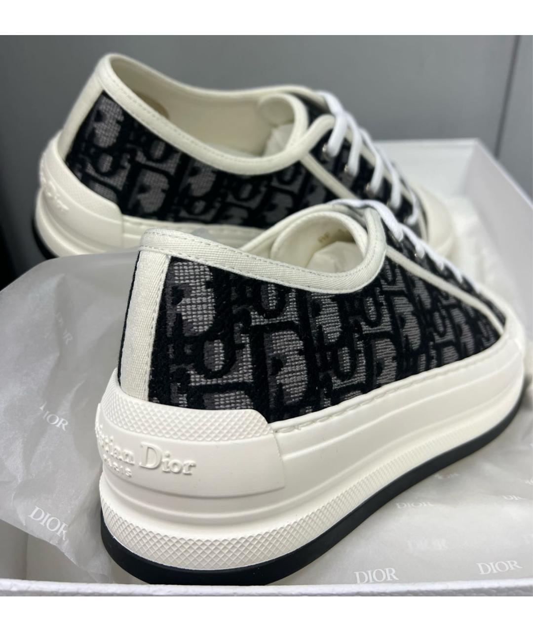 CHRISTIAN DIOR Черные кеды, фото 6