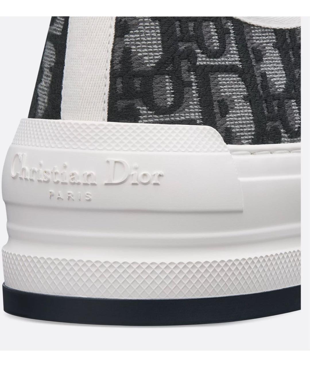 CHRISTIAN DIOR Черные кеды, фото 4