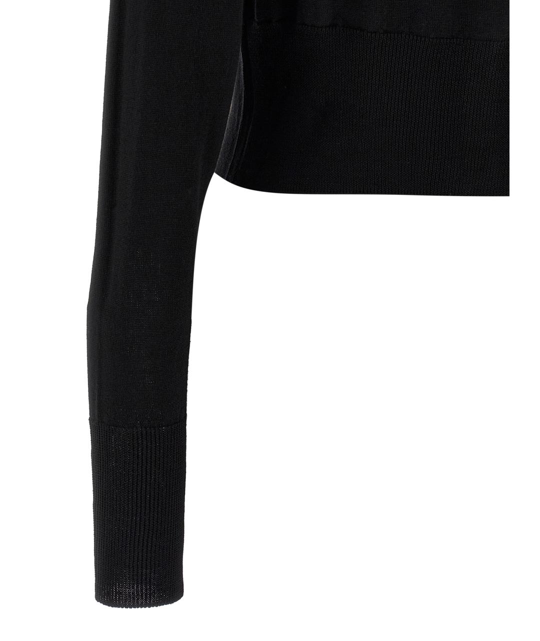 VIVIENNE WESTWOOD Черный шерстяной кардиган, фото 3