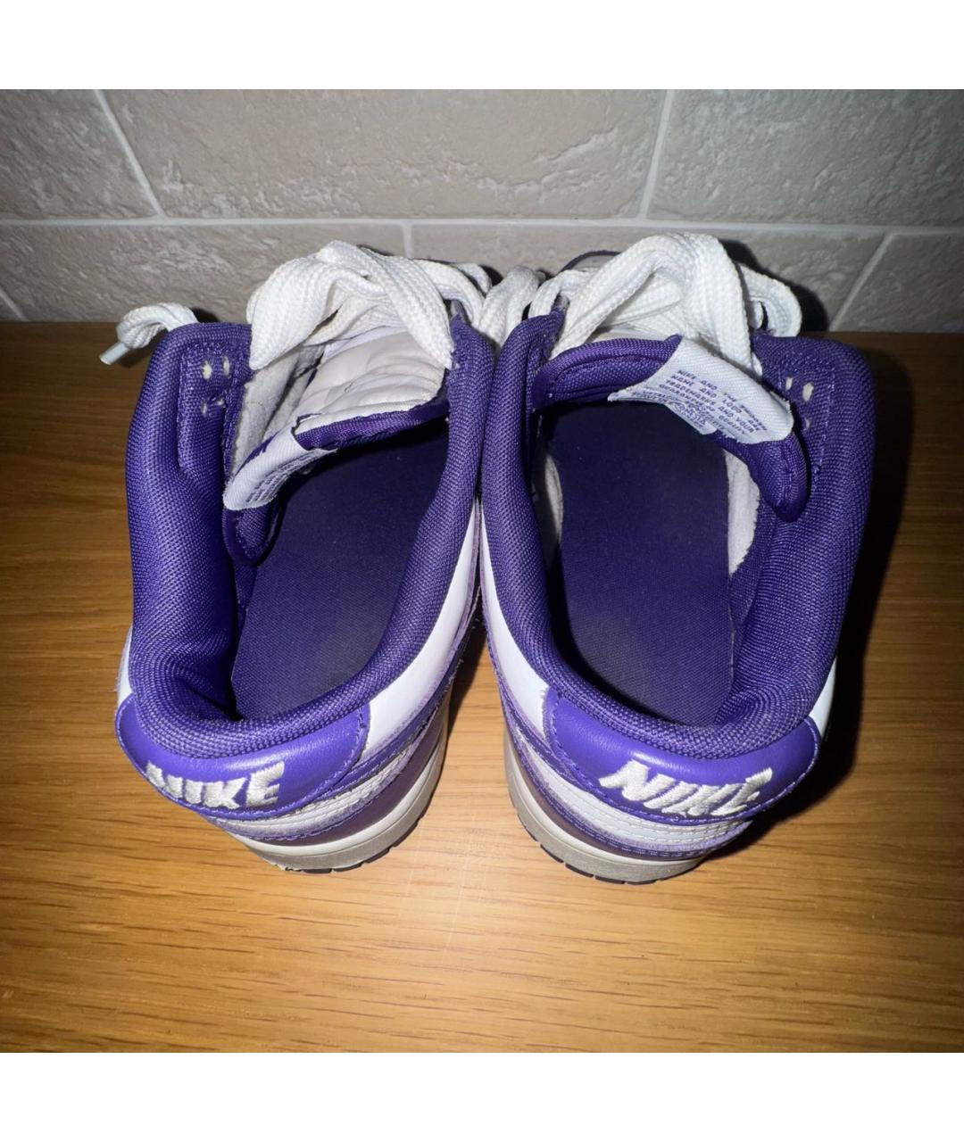 NIKE Мульти низкие кроссовки / кеды из искусственной кожи, фото 3