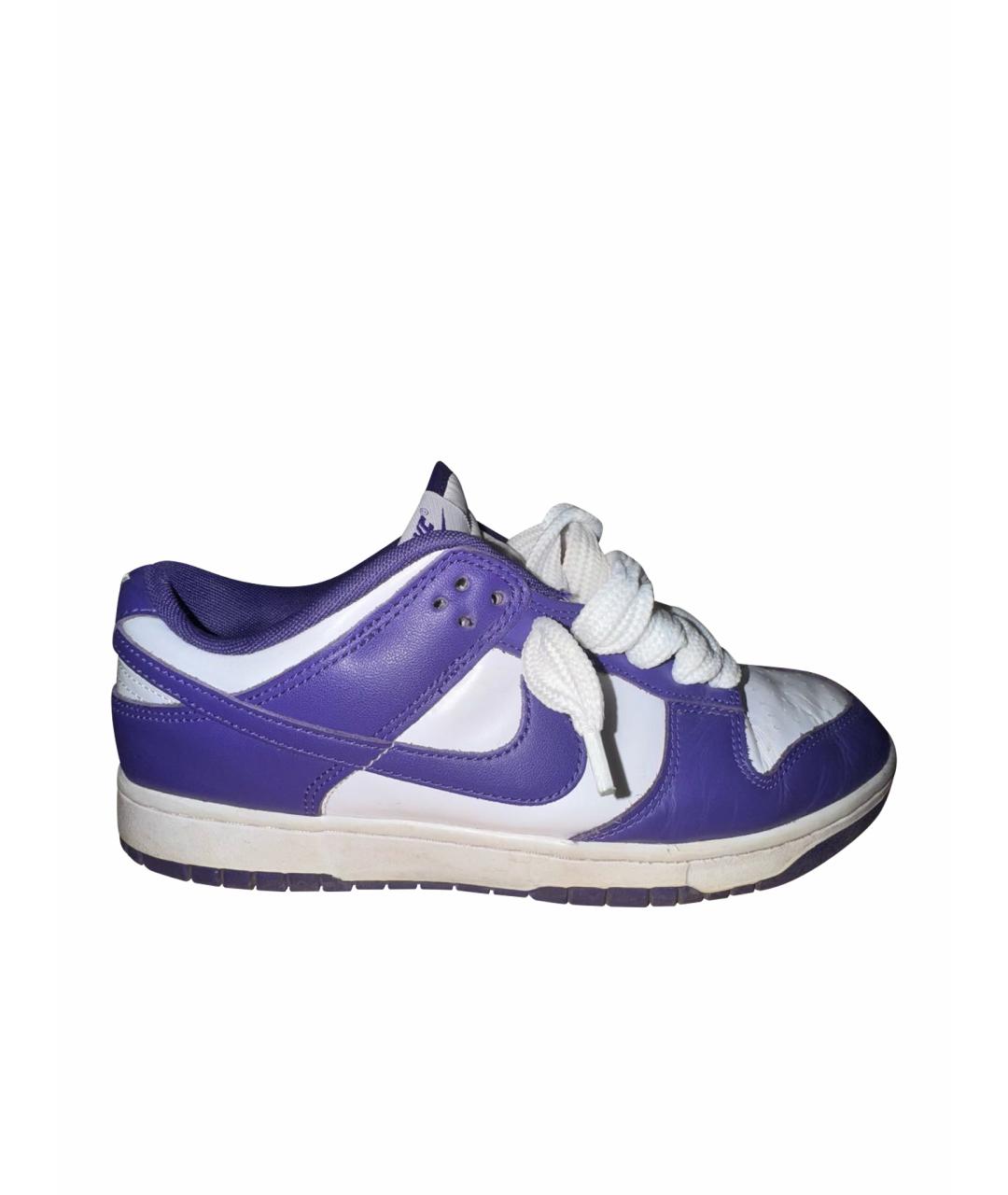 NIKE Мульти низкие кроссовки / кеды из искусственной кожи, фото 1