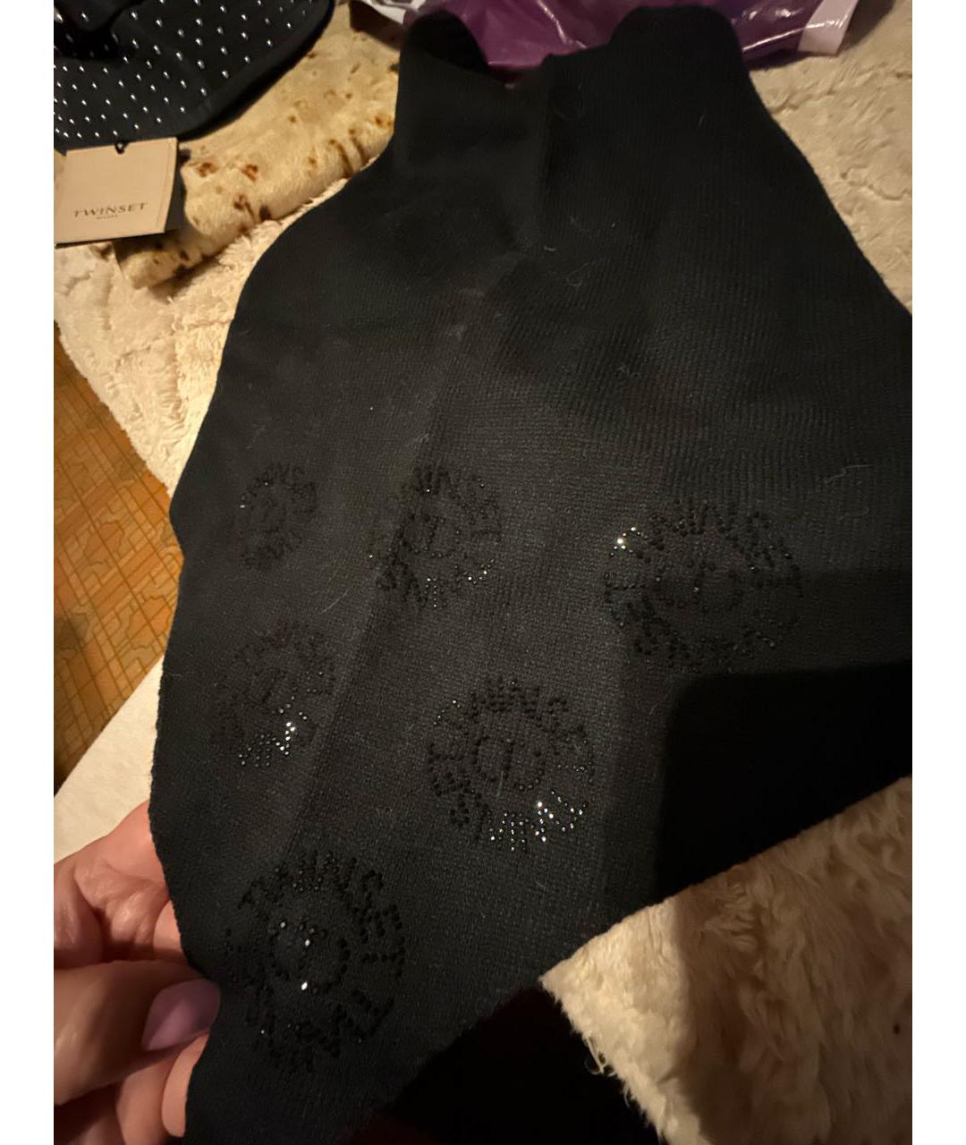 TWIN-SET Черная шапка, фото 4