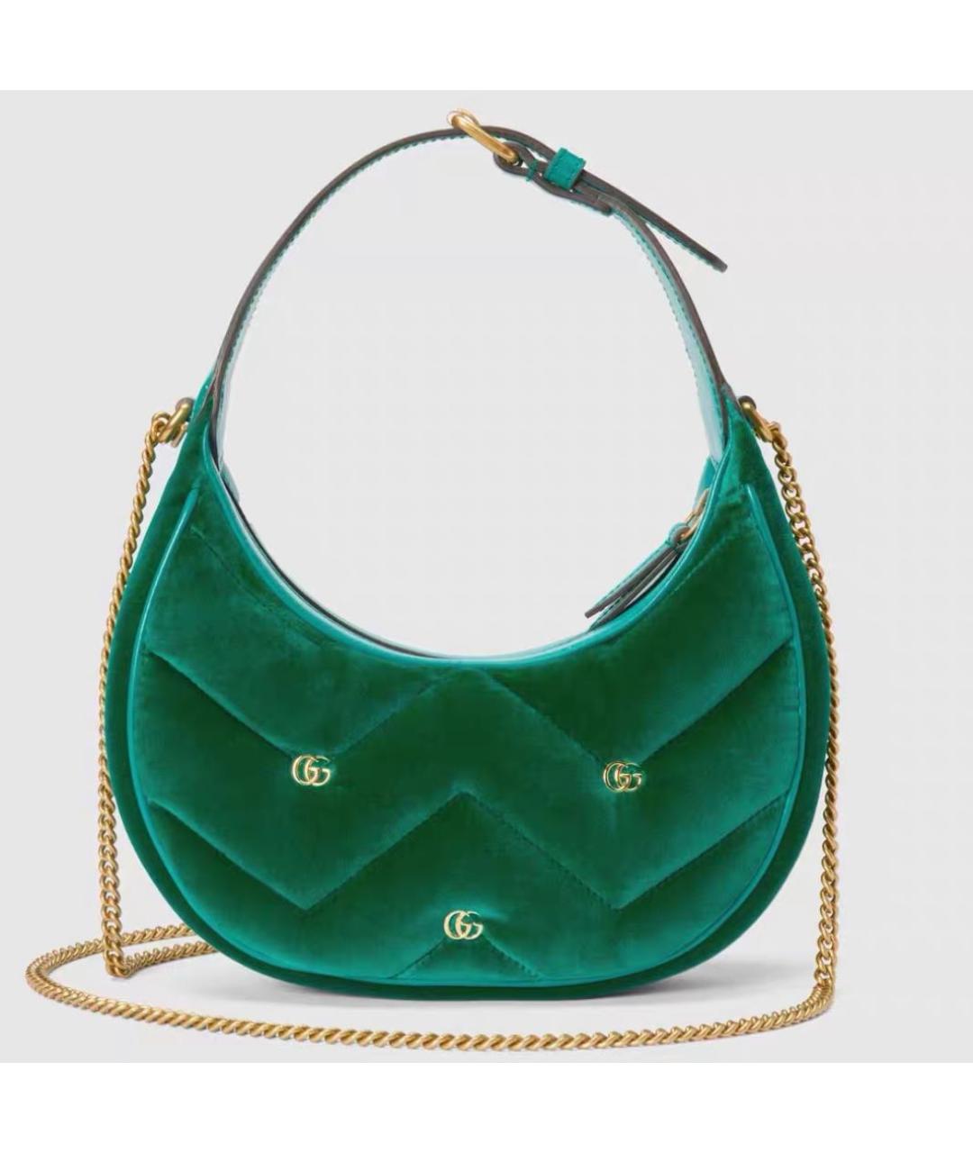 GUCCI Зеленая сумка через плечо, фото 4