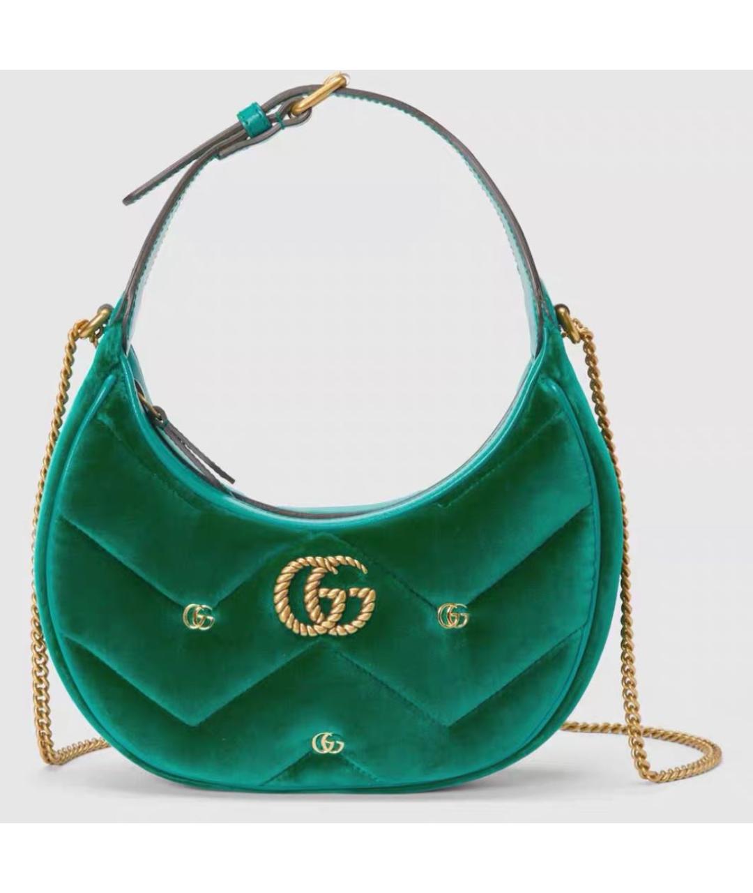 GUCCI Зеленая сумка через плечо, фото 8