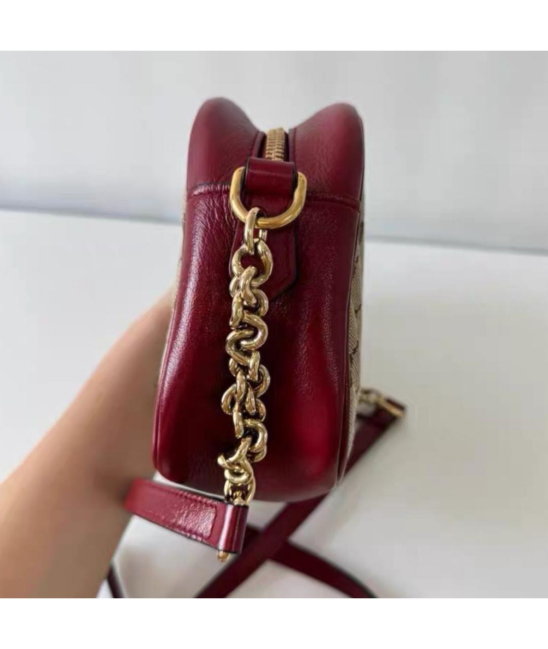 GUCCI Кожаная сумка через плечо, фото 5