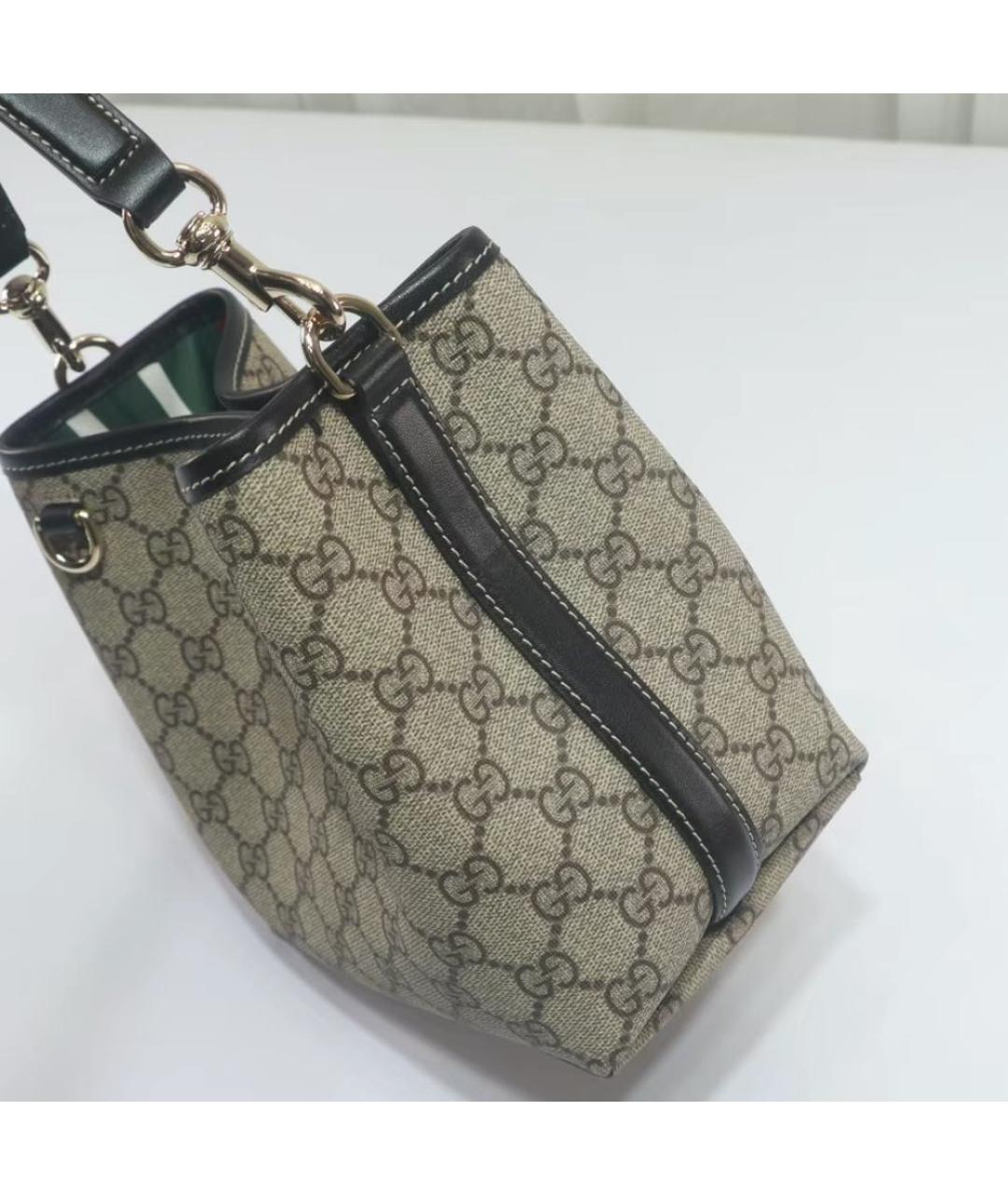 GUCCI Кожаная сумка через плечо, фото 6