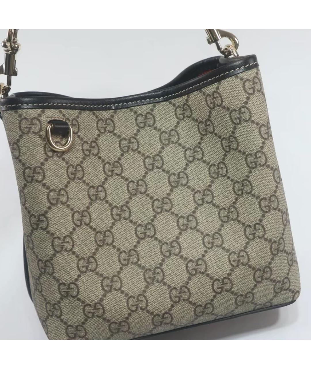GUCCI Кожаная сумка через плечо, фото 8