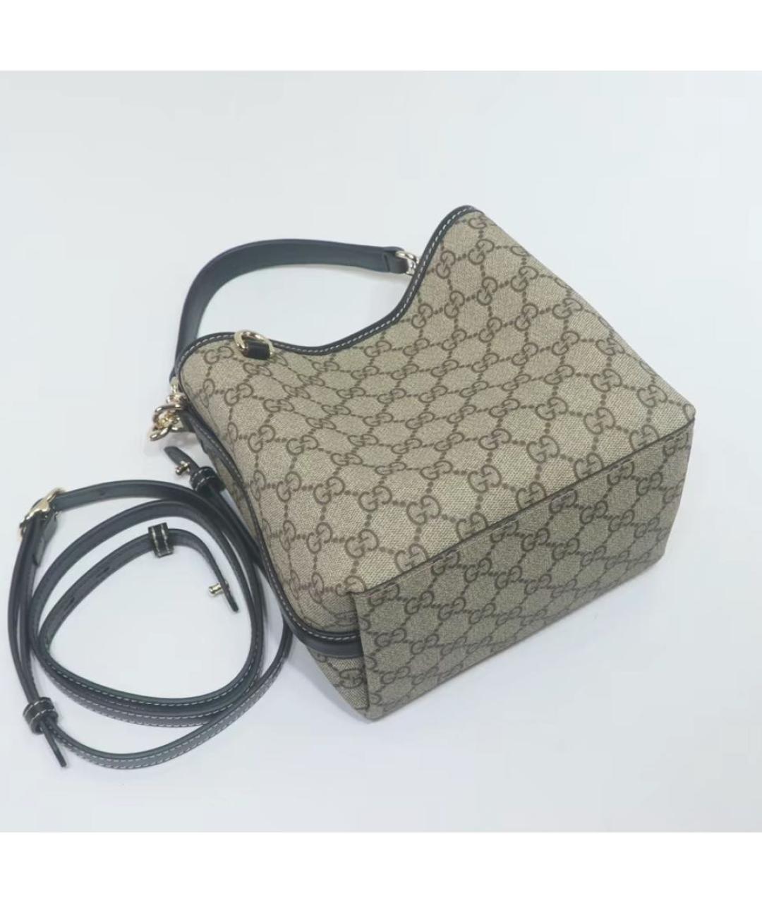 GUCCI Кожаная сумка через плечо, фото 7