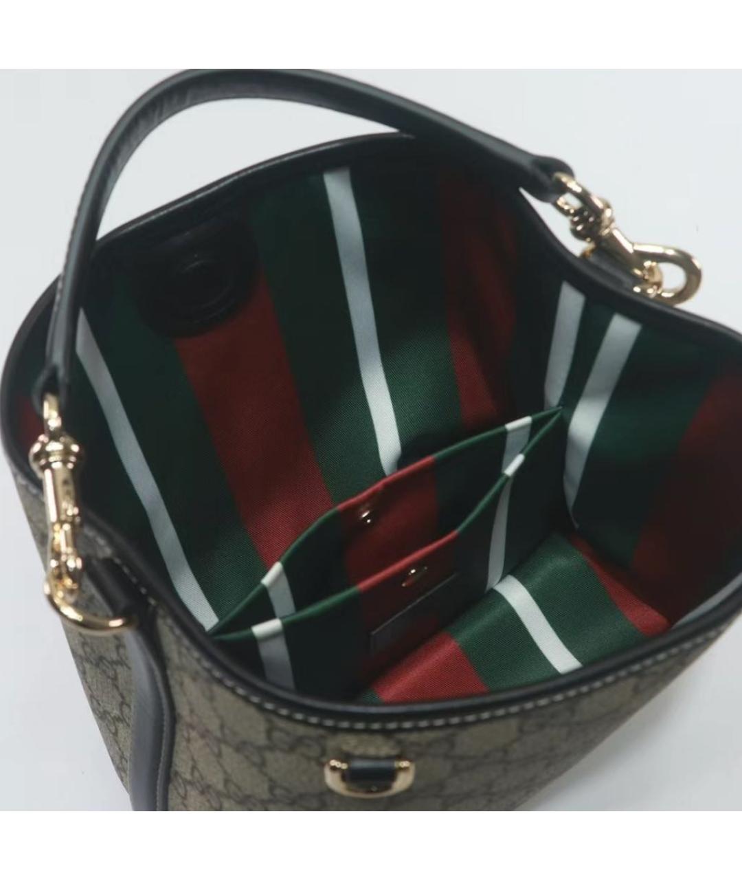 GUCCI Кожаная сумка через плечо, фото 5