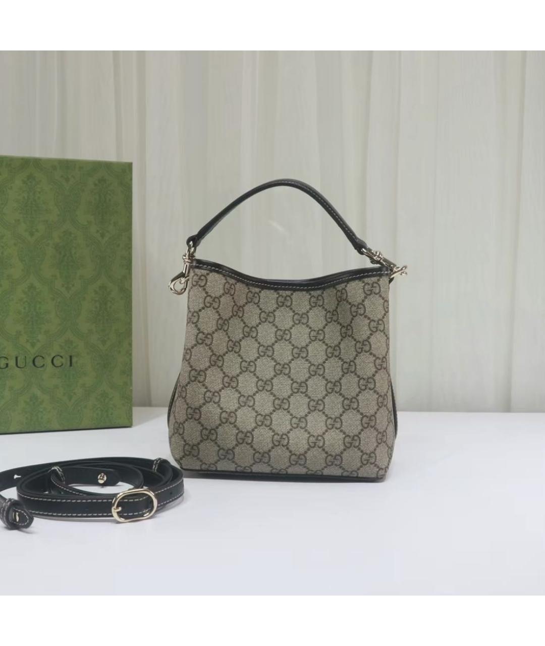 GUCCI Кожаная сумка через плечо, фото 3