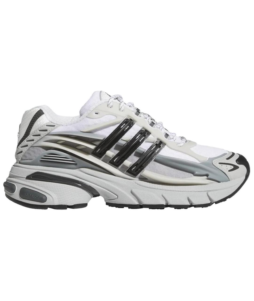 ADIDAS Белые текстильные кроссовки, фото 1