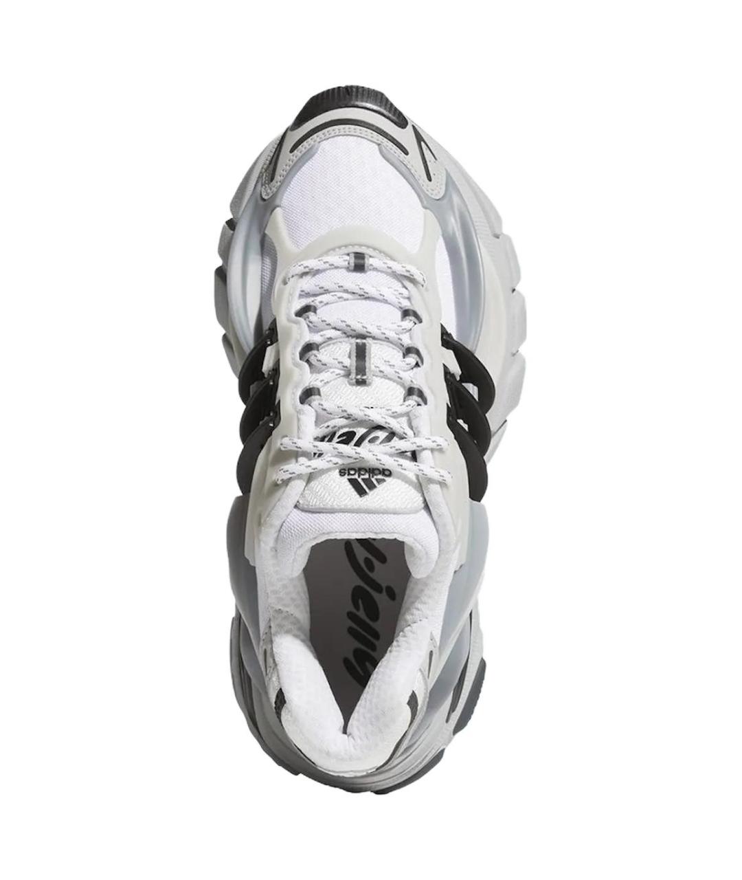 ADIDAS Белые текстильные кроссовки, фото 4