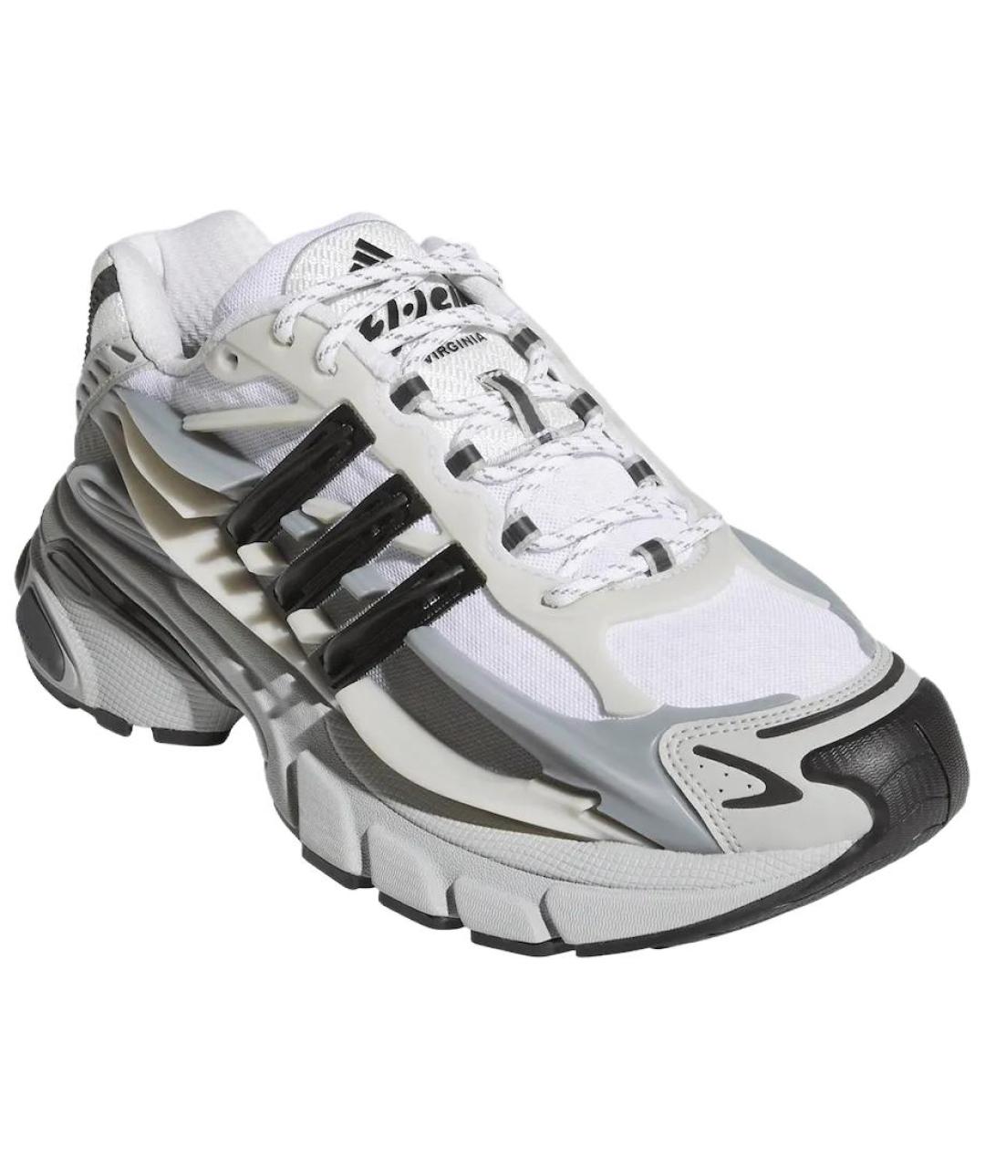 ADIDAS Белые текстильные кроссовки, фото 3